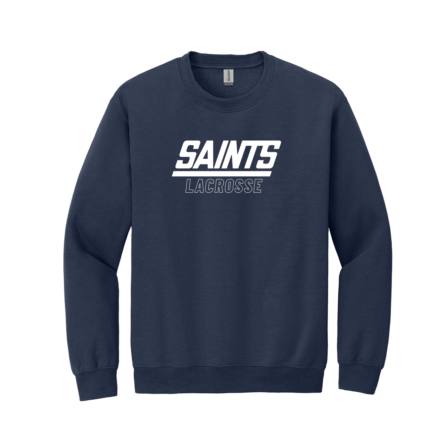 Saints Lacrosse | Heavyweight Crewneck Sweatshirt (Multiple Colors)