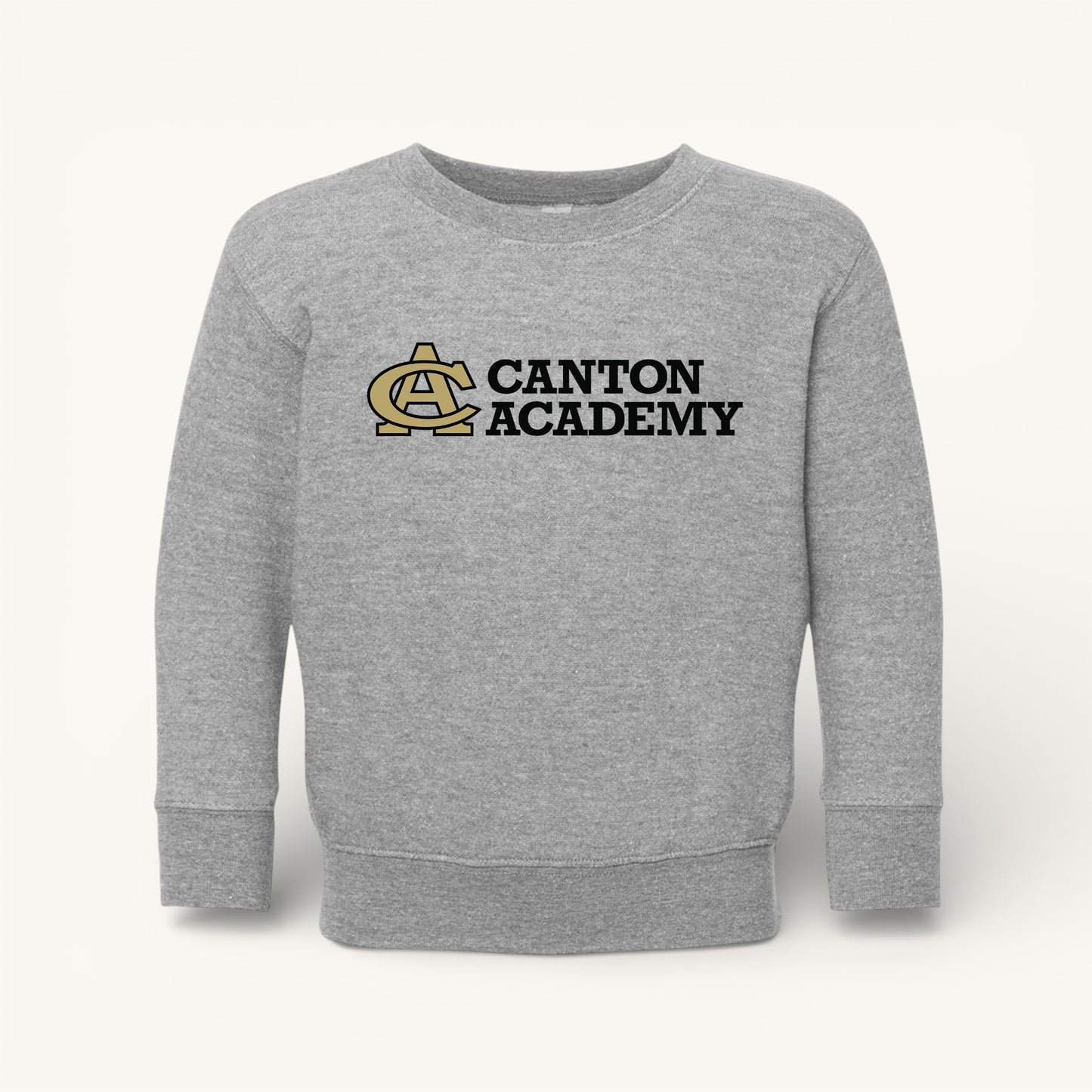 Canton Academy | Sport Grey Panther Paw Crewneck Sweatshirt (Toddler)