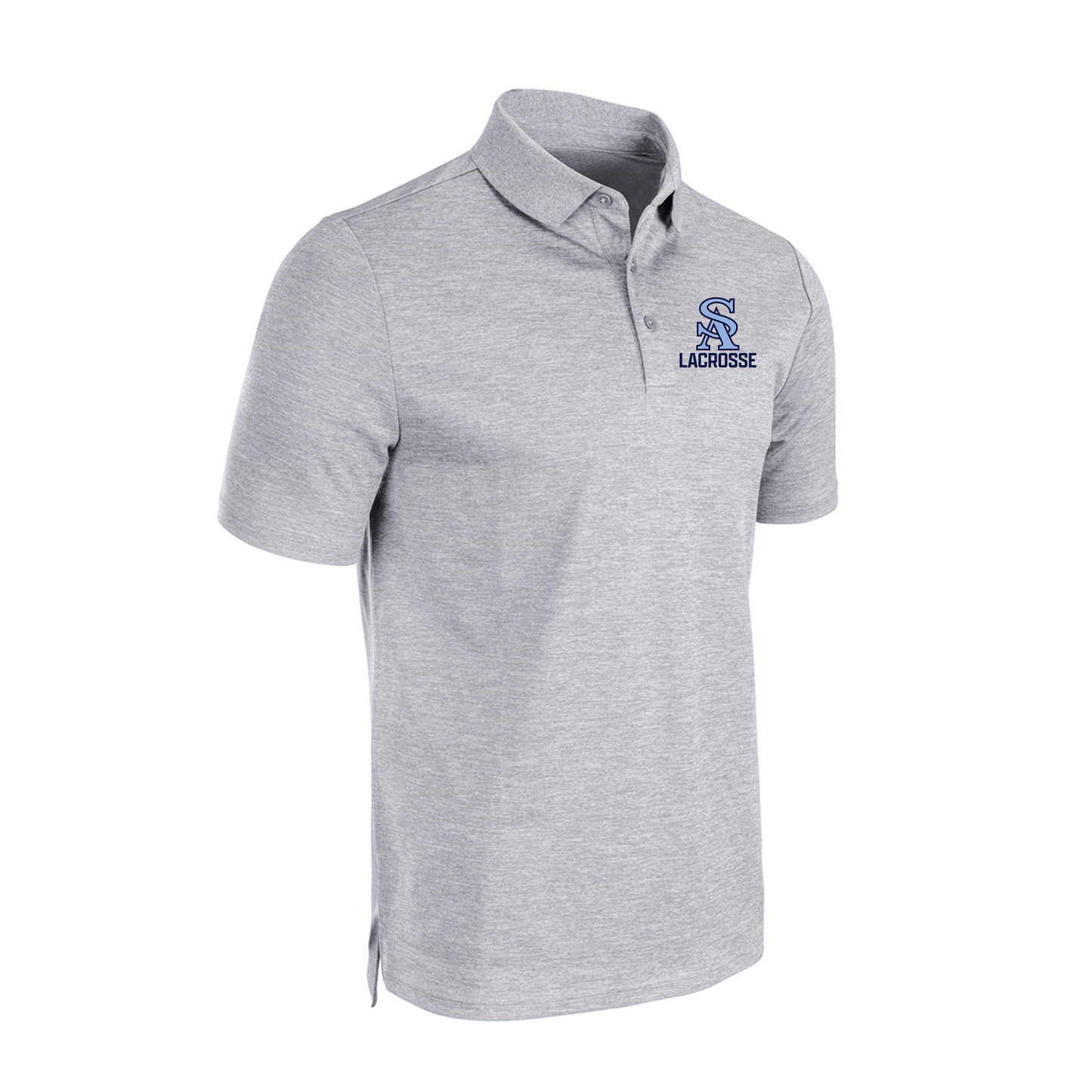 Saints Lacrosse | Coach's Polo in Silver