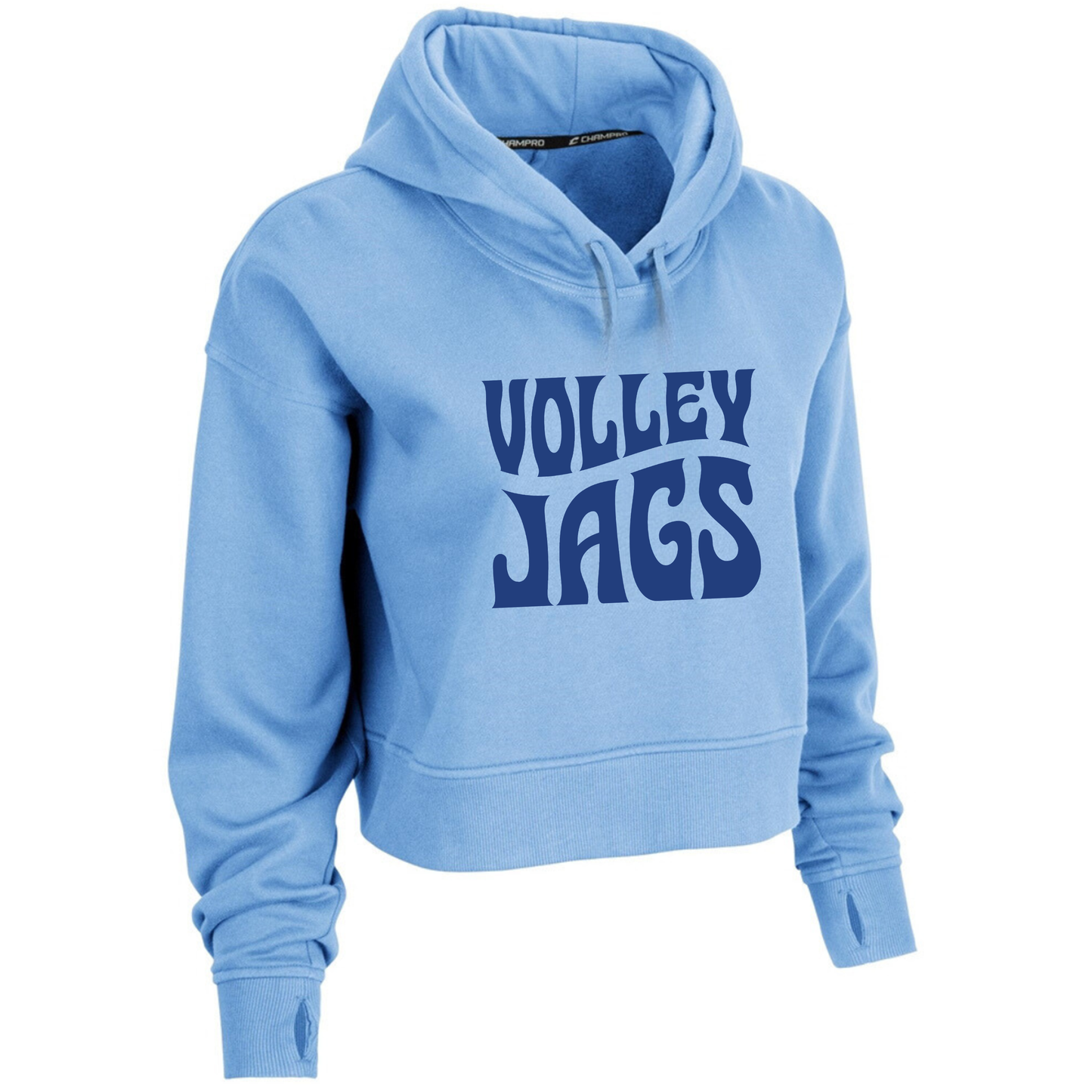 MC Volleyball - Volley Jags Performance Cropped Hoodie
