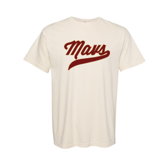 GHS | Mavs Script Ivory Tee
