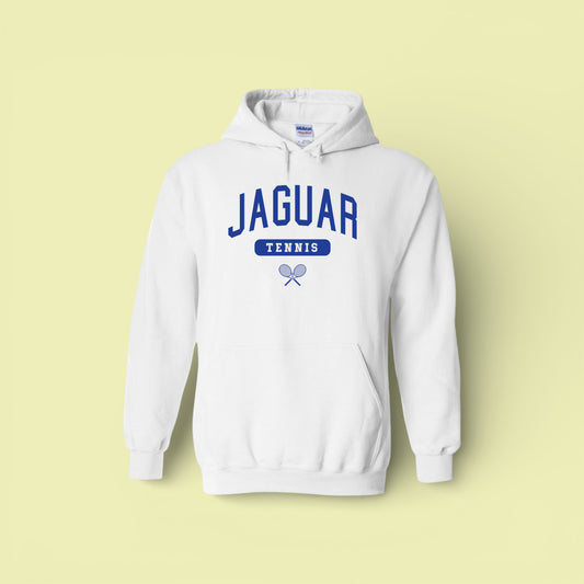 Jaguar Tennis | Jaguar Tennis Heavyweight White Hoodie