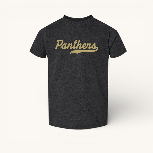 Canton Academy | Black Panther Paw Triblend T-Shirt in (Toddler)