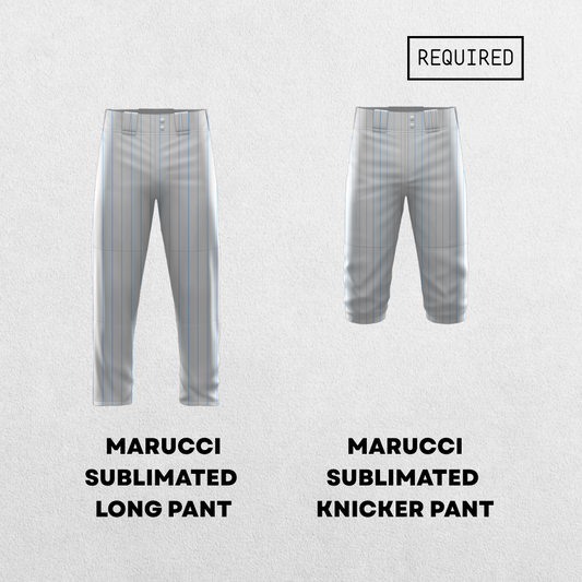 Brick City Blaze | Marucci Pinstripe Sublimated Pant