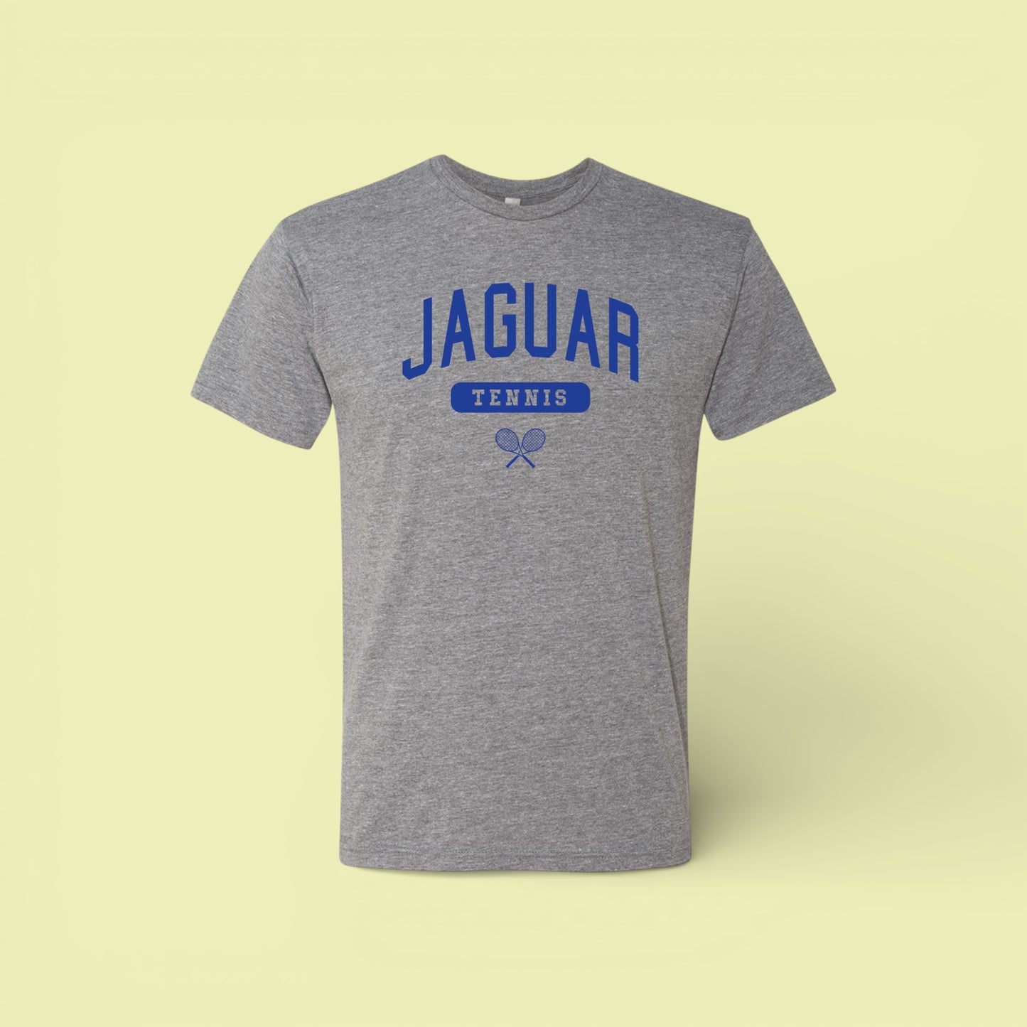 Jaguar Tennis | Jaguar Tennis Triblend Tee in Premium Gray