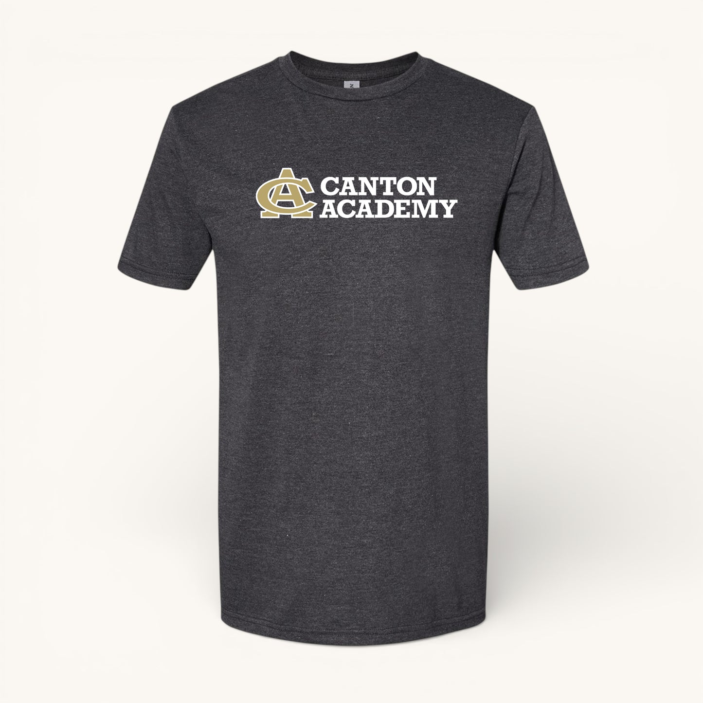 Canton Academy | CA Stacked Logo Triblend T-Shirt