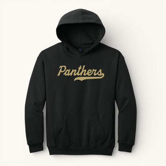 Canton Academy | Panthers Heavyweight Black Hoodie