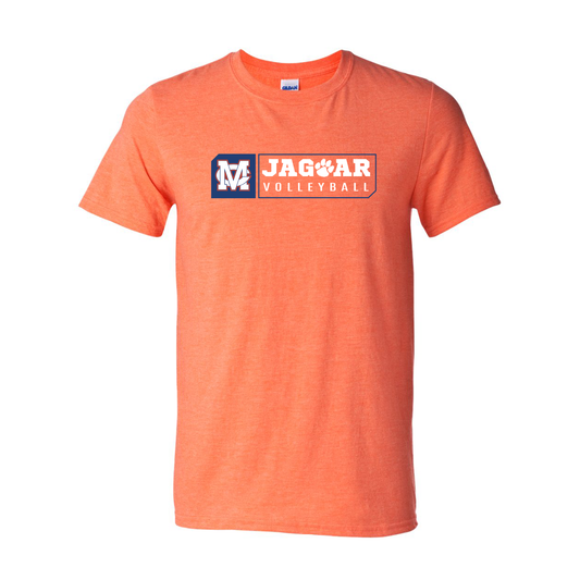 MC Jaguar Volleyball - Orange Jersey T-shirt