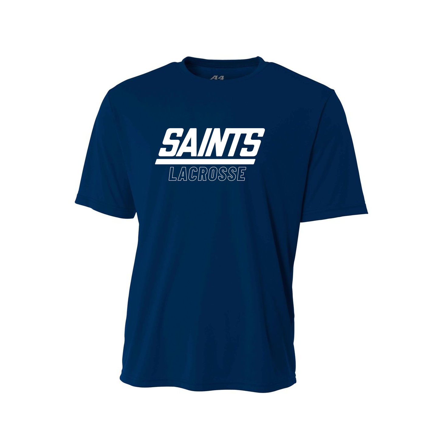 Saints Lacrosse | Performance T-Shirt in Navy