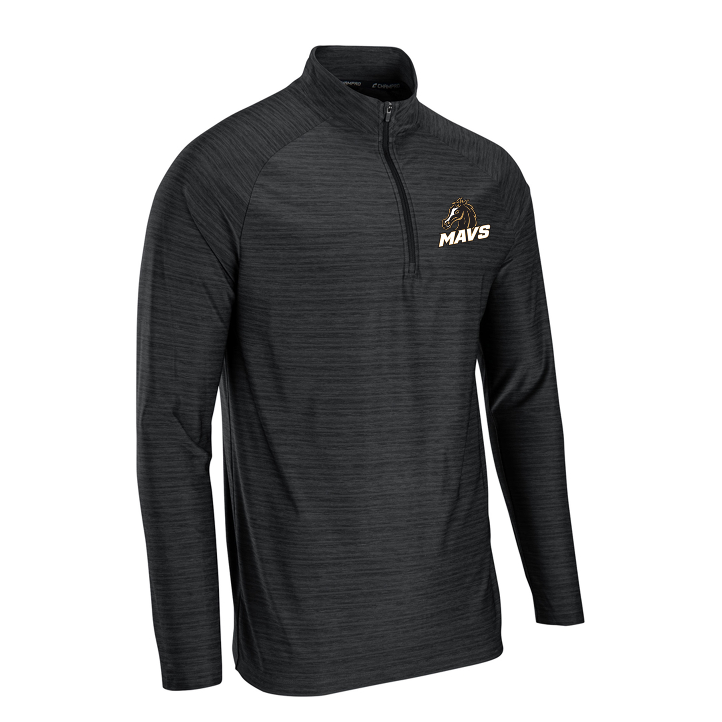 GHS | Mavs Horse Performace Quarter-zip in Black