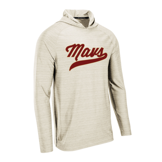 GHS | Mavs Script Performace UV Hoodie in Oatmeal
