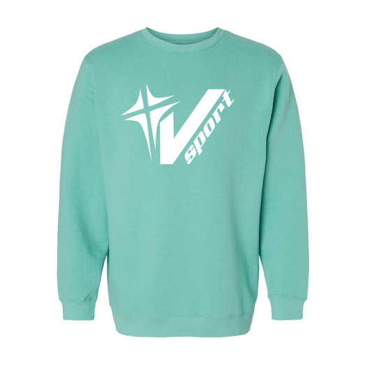 Victory Gymnastics Crewneck Sweatshirt in Saltwater